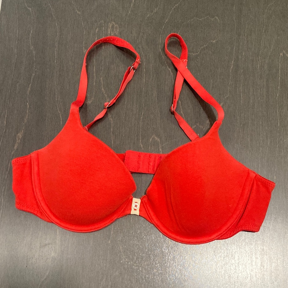 Tommy Hilfiger Vibrant Red Bra